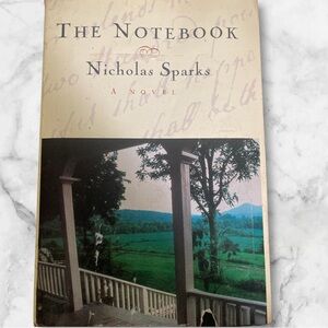 The Notebook by Nicholas Sparks - hardcover, romance